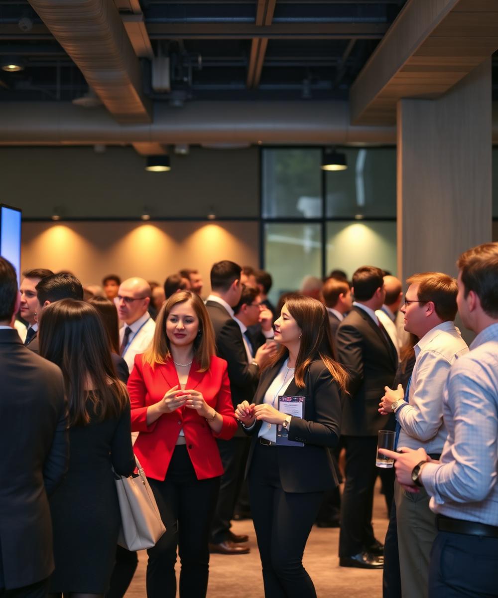 Business networking — event Event Natin supports.